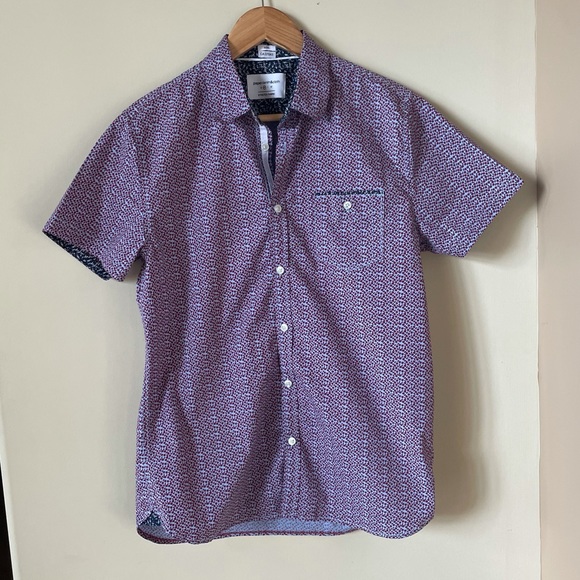 Mens, Dress Shirt, Short Sleeve, Button Up, Size M - Picture 2 of 9